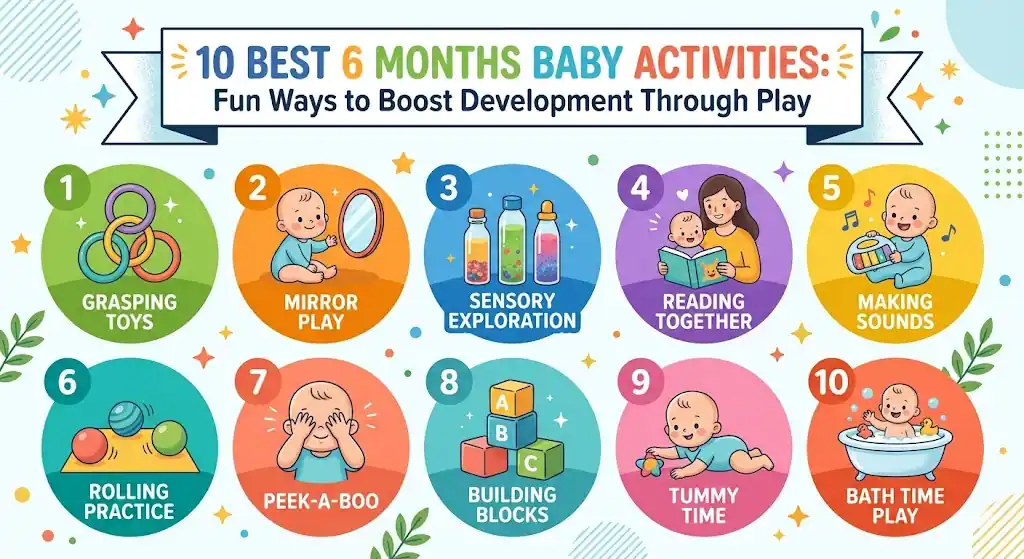 10 Best 6 Months Baby Activities: Fun Ways to Boost Development Through Play