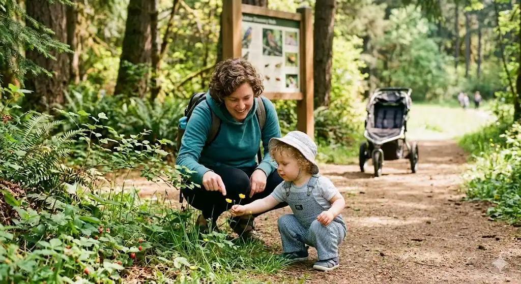 Outdoor Discovery Walk baby activity